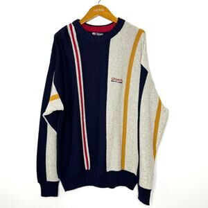 Vintage Chaps Ralph Lauren cotton striped sweater